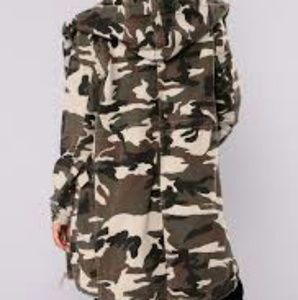 A camouflage. Command jacket